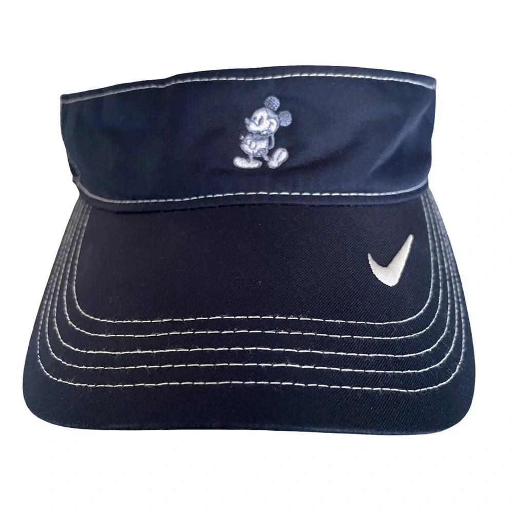 Disney Parks x Nike Dri-Fit Classic Mickey Mouse Navy Blue Adjustable Visor